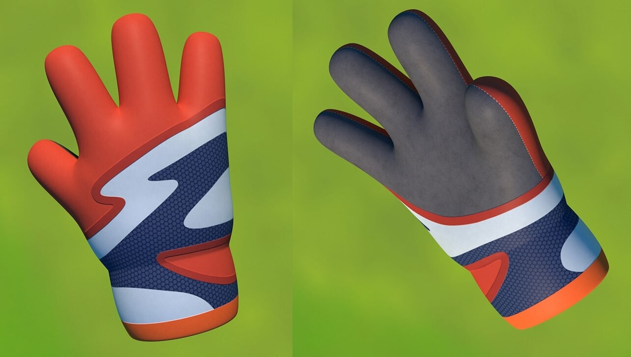 UV layout, texturing and shading breakdown