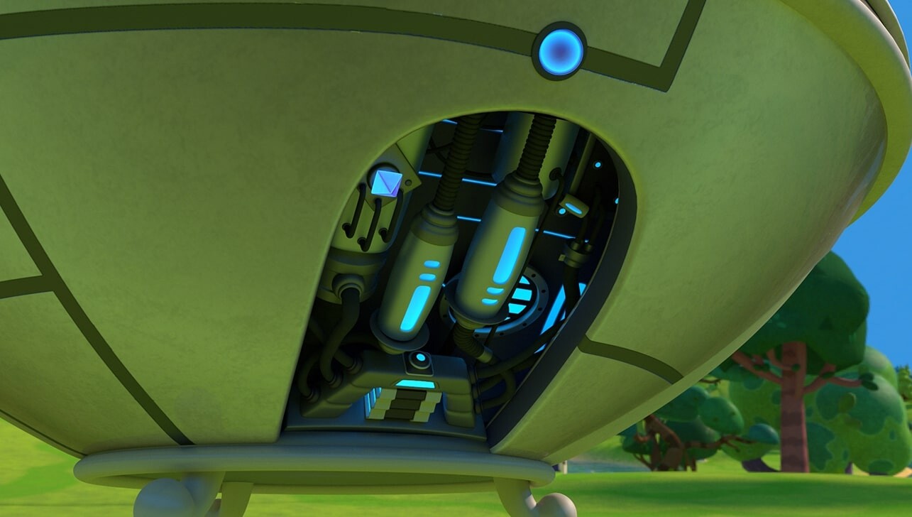 UV layout, texturing and shading breakdown